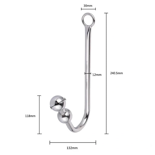 Anal Hooks Anal Collar Hook Elegant and Beaded 5334 Cuffs with 0907